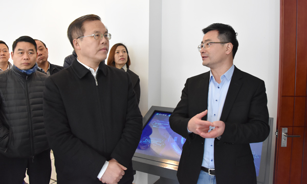 杭州市委常委、余杭區(qū)委書(shū)記毛溪浩一行蒞臨我司考察調(diào)研