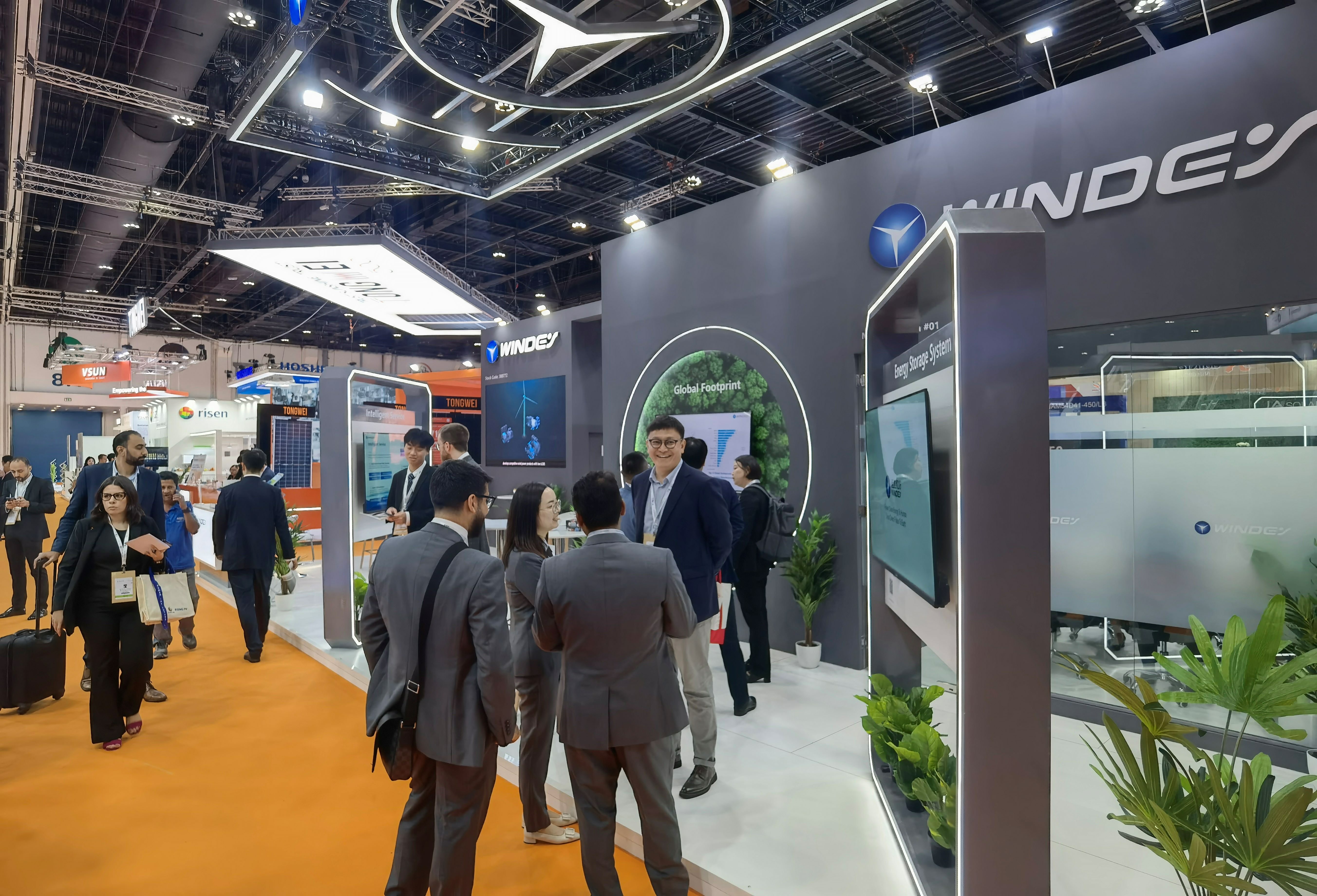 直擊會場！威尼斯9499登錄入口股份驚艷亮相2024中東世界未來能源峰會